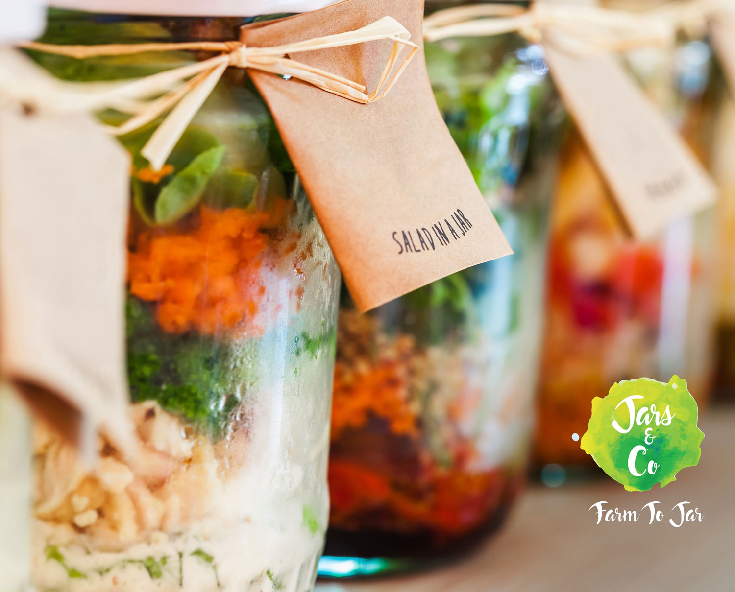 Healthy cooking in a jar in collaboration with Jars & Co
