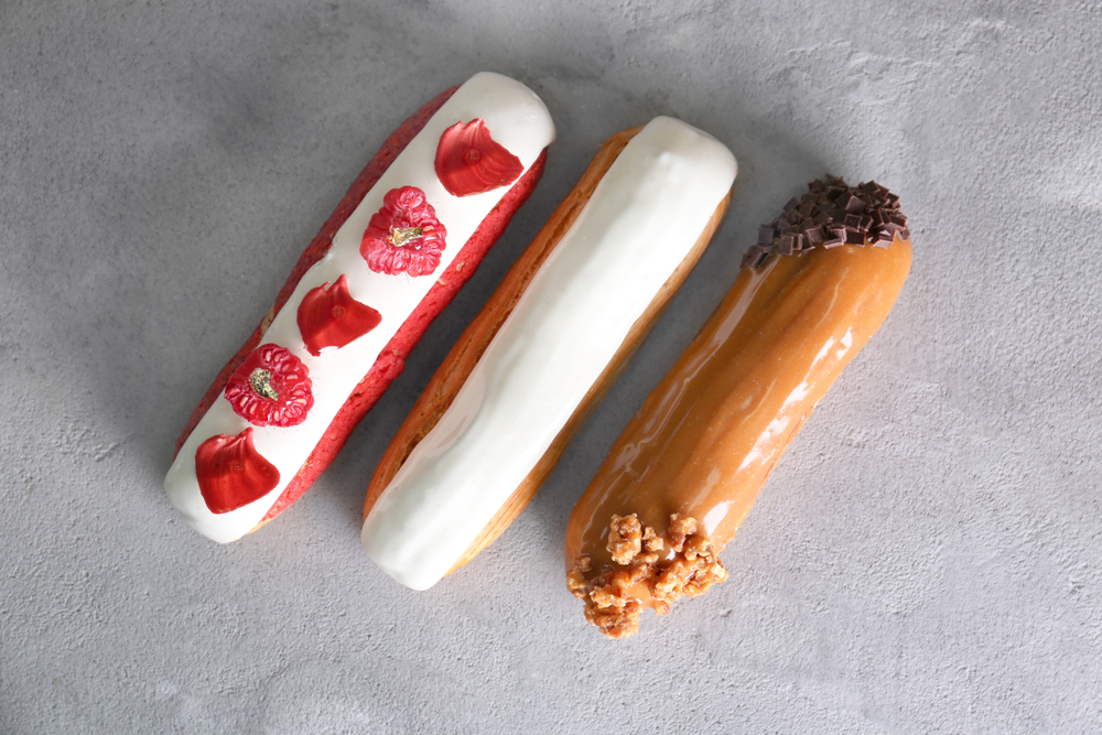 A French pastry staple: The eclair!