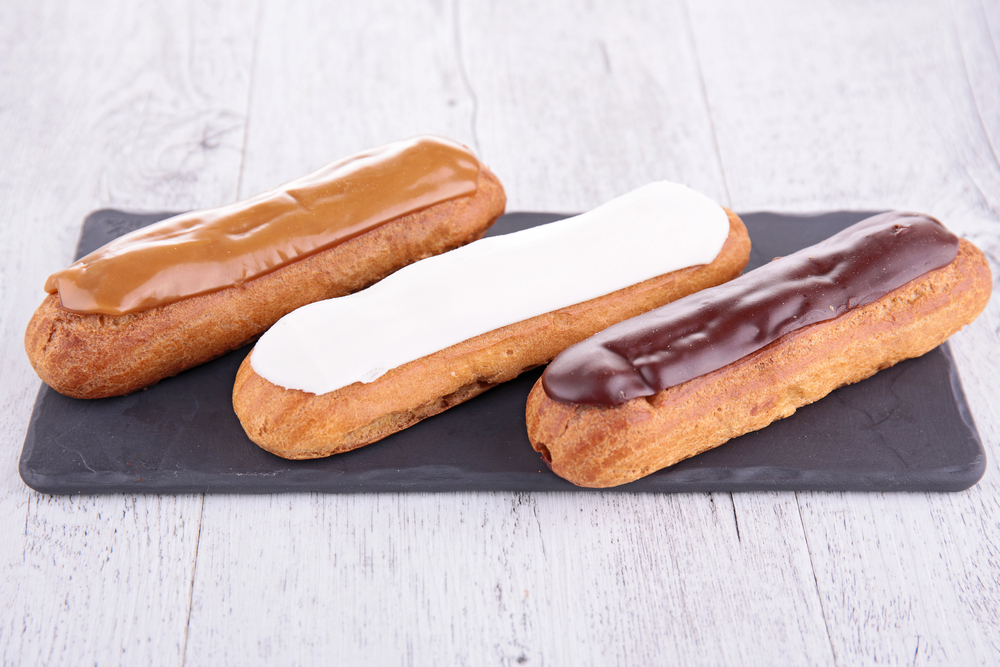 French pastry staple: The eclair!