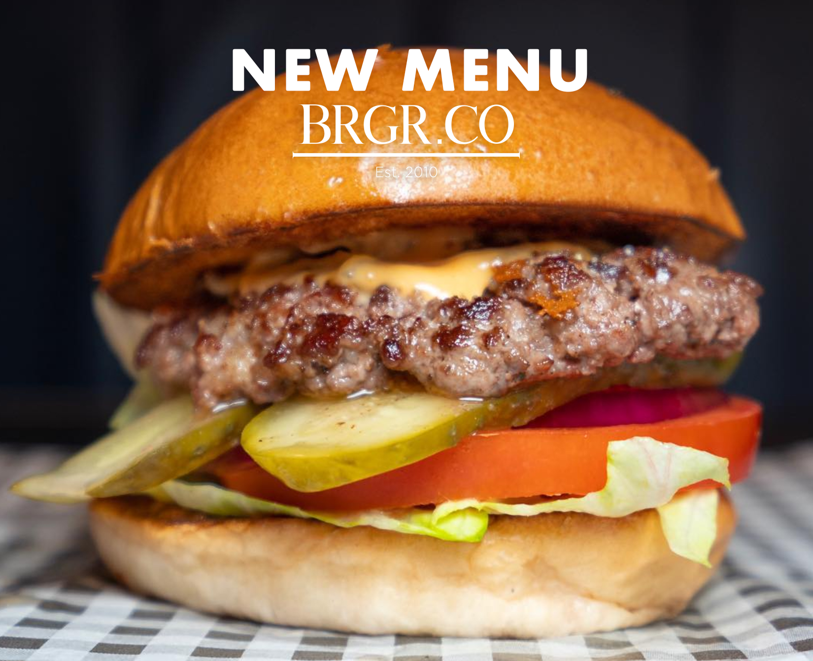 Burgers from scratch in collaboration with Brgr.Co