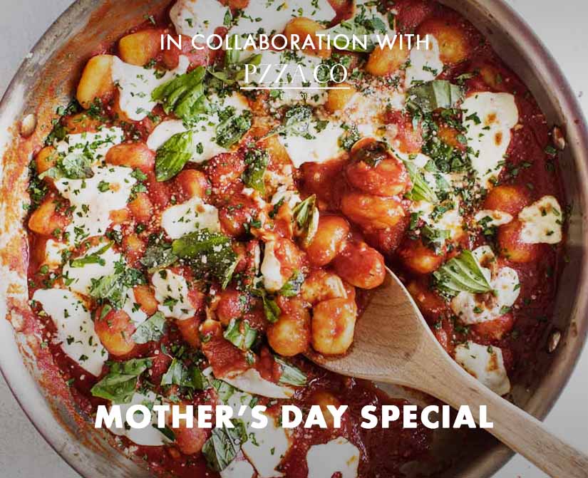 Cook with your Mamma! In collaboration with Pzza.co