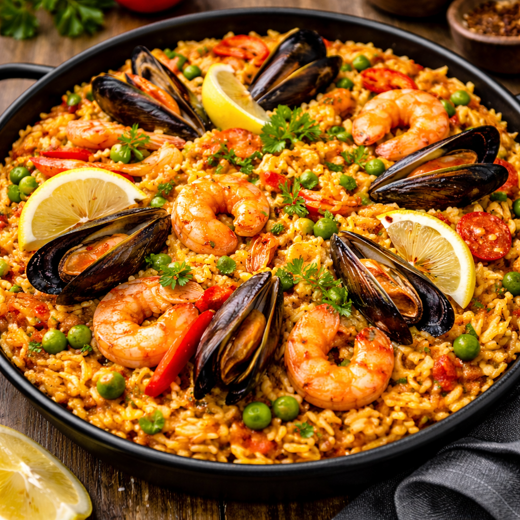 La Paella 🥘✨🌶️