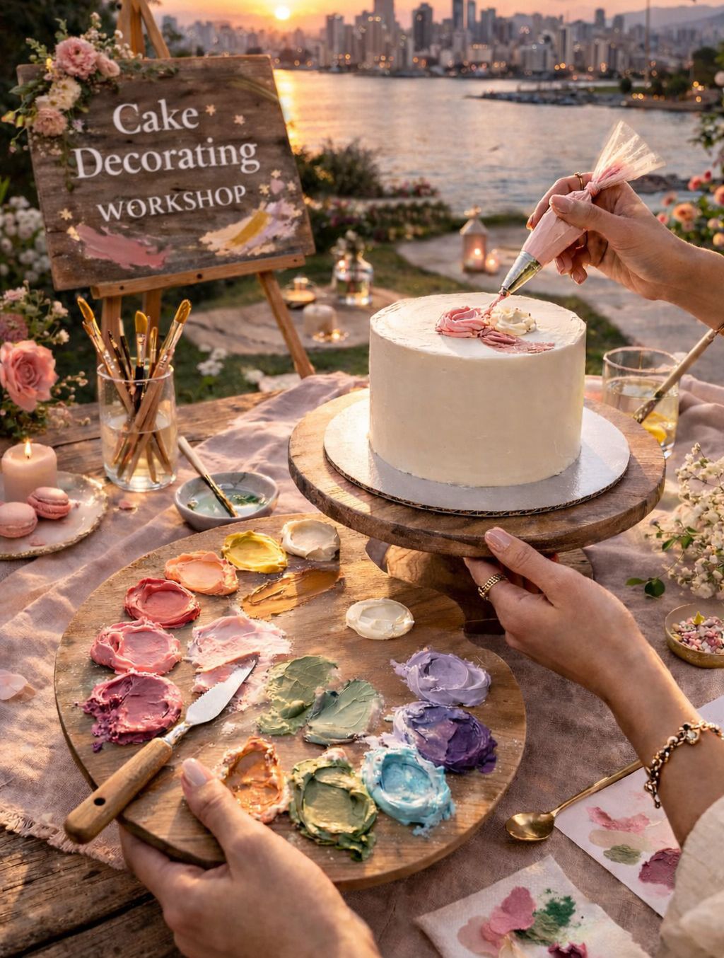 Mothers Day Cake Decorating Workshop With @SmushKies